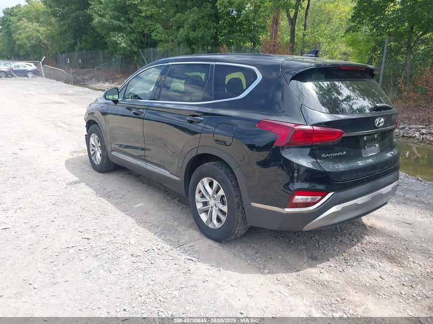 Vin: 5nms3cad2kh019106, lot: 46279425, hyundai santa fe sel 20193