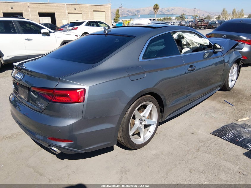 Vin: wautnaf56ja006532, lot: 46279429, audi a5 2.0t premium 20184