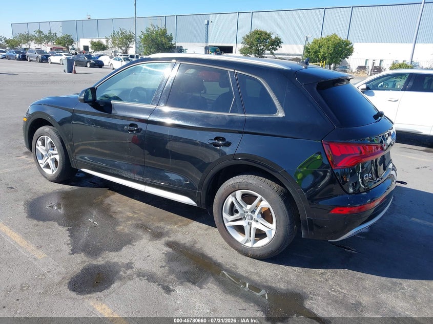Vin: wa1anafy6j2141504, lot: 46279440, audi q5 2.0t premium/2.0t tech premium 20183