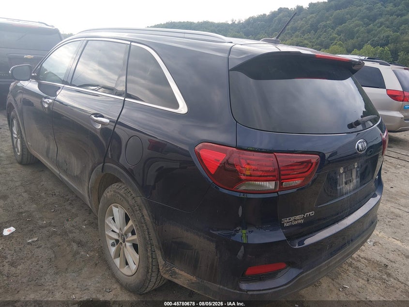 Vin: 5xypgda3xlg667604, lot: 46279458, kia sorento 2.4l lx 20203