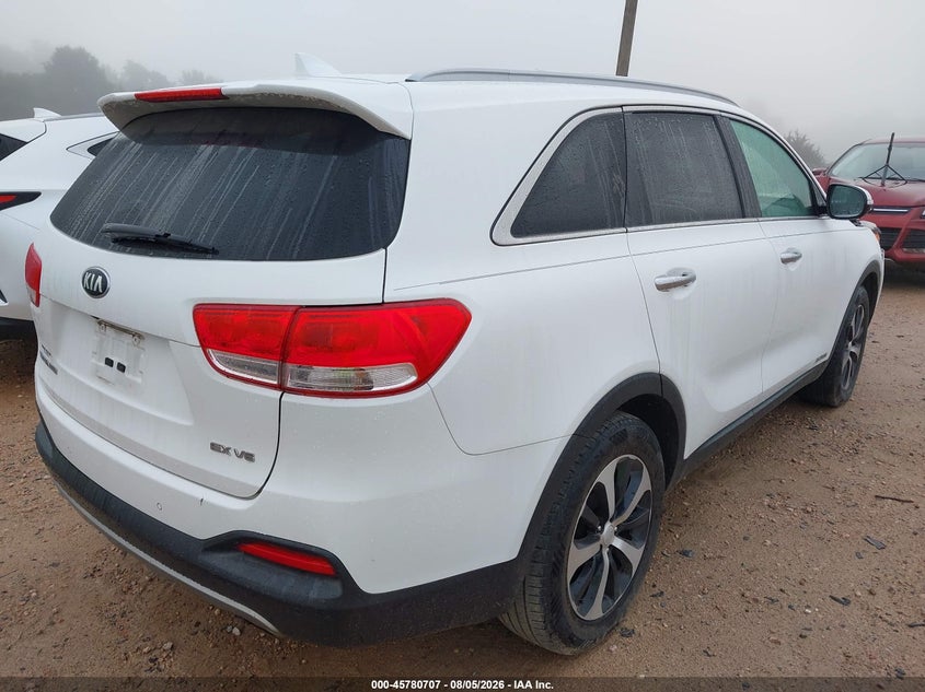 Vin: 5xyphda51gg152222, lot: 46279487, kia sorento 3.3l ex 20164