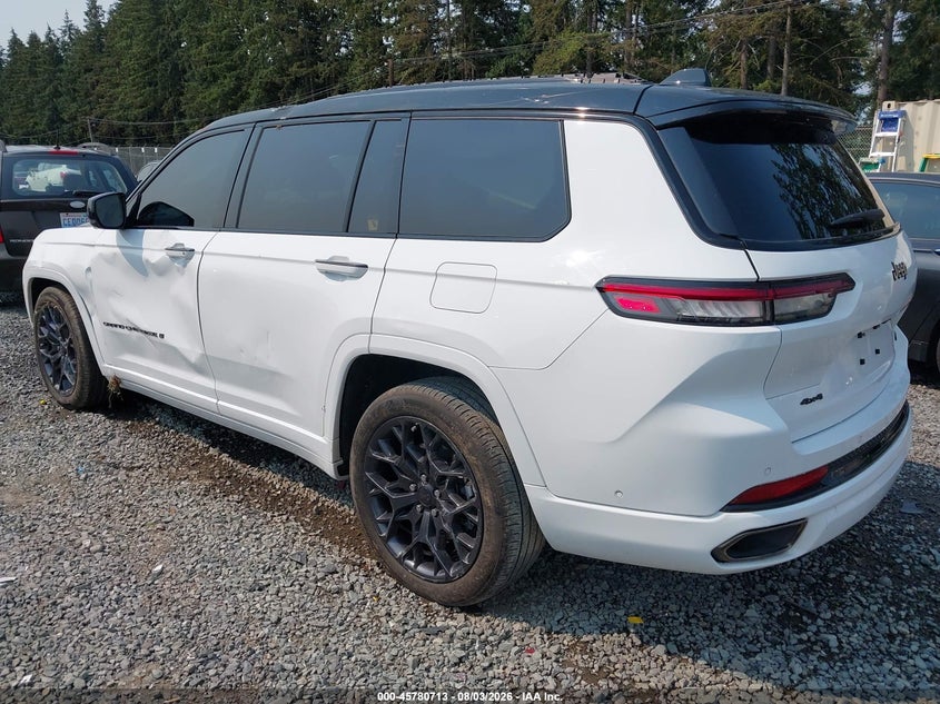 Vin: 1c4rjkeg9p8789959, lot: 46279493, jeep grand cherokee l summit reserve 4x4 20233