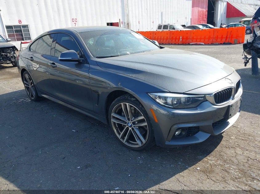 Vin: wba4j7c59jbh15122, lot: 46279496, bmw 440i gran coupe xdrive 20181