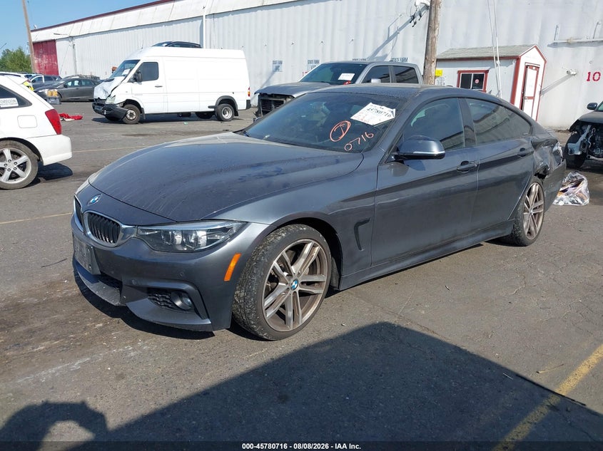 Vin: wba4j7c59jbh15122, lot: 46279496, bmw 440i gran coupe xdrive 20182