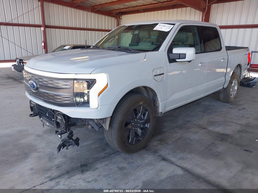 Vin: 1ft6w1ev0pwg53258, lot: 46279503, ford f-150 lightning lariat 20232