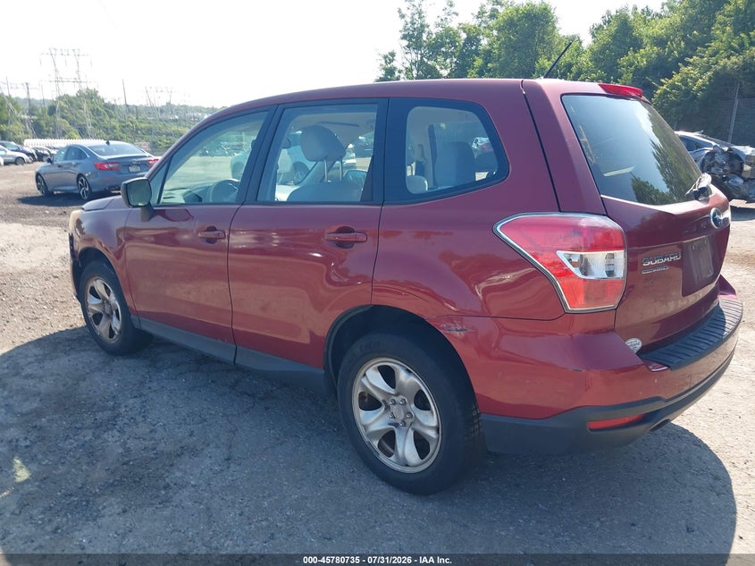Vin: jf2sjaac8eh413430, lot: 46279515, subaru forester 2.5i 20143