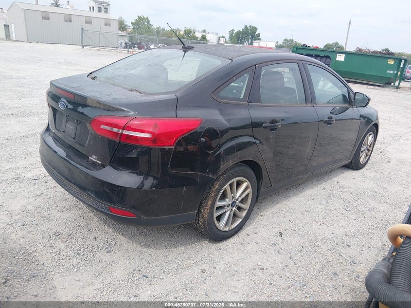 Vin: 1fadp3f28gl274830, lot: 46279517, ford focus se 20164
