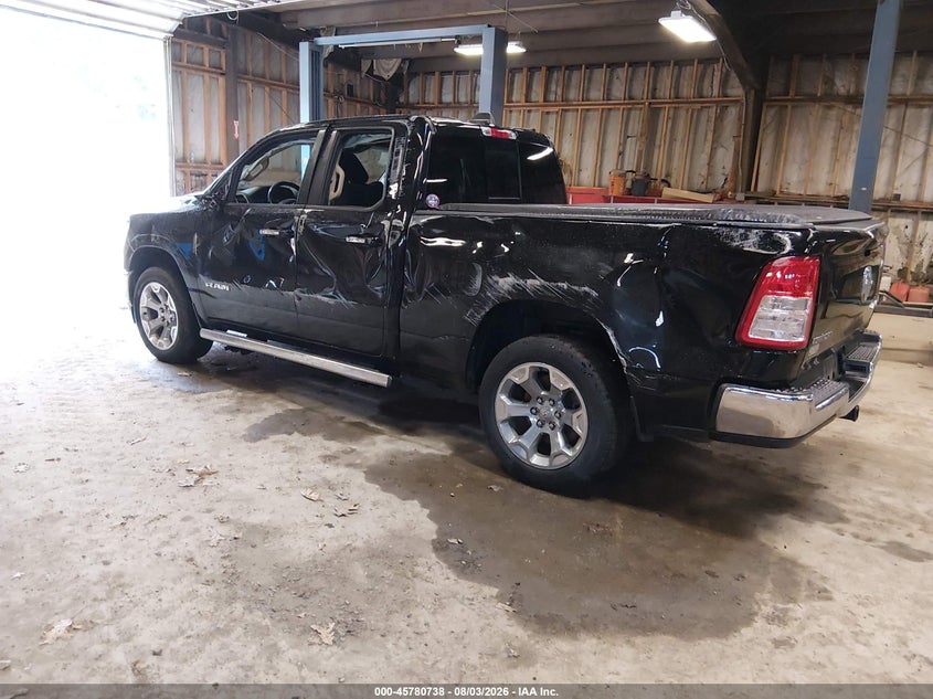 Vin: 1c6rrfbg1ln268595, lot: 46279518, ram 1500 big horn  4x4 6'4 box 20203