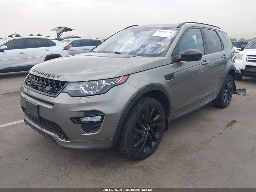 Vin: salcr2bg8hh645297, lot: 46279519, land rover discovery sport hse 20172