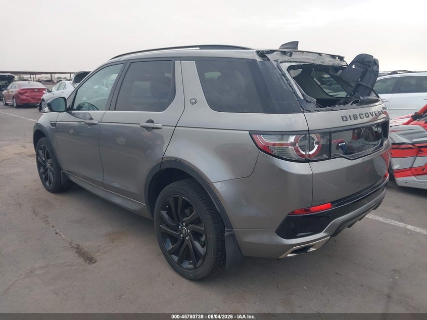 Vin: salcr2bg8hh645297, lot: 46279519, land rover discovery sport hse 20173