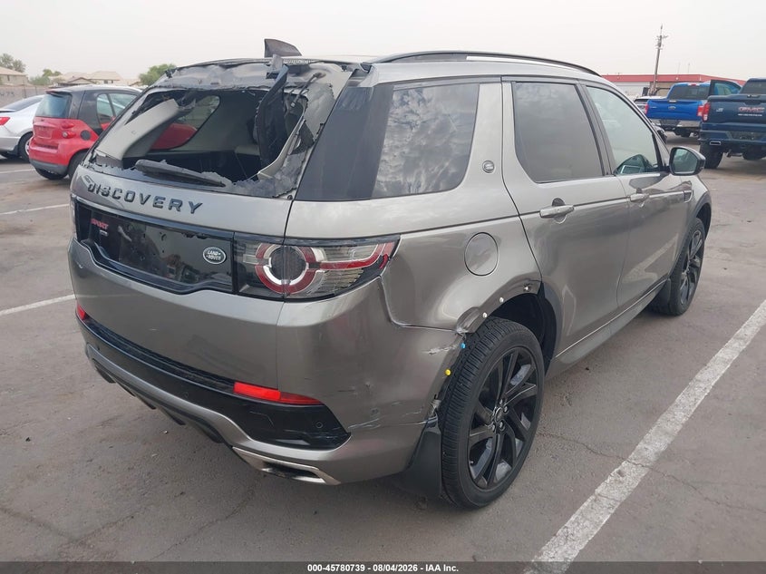 Vin: salcr2bg8hh645297, lot: 46279519, land rover discovery sport hse 20174