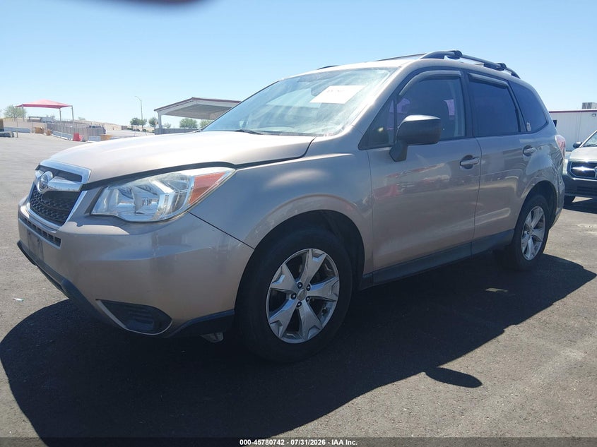 Vin: jf2sjabc3fh575305, lot: 46279522, subaru forester 2.5i 20152