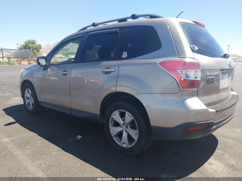 Vin: jf2sjabc3fh575305, lot: 46279522, subaru forester 2.5i 20153