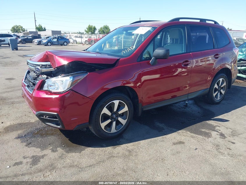 Vin: jf2sjabc8jh600515, lot: 46279527, subaru forester 2.5i 20182