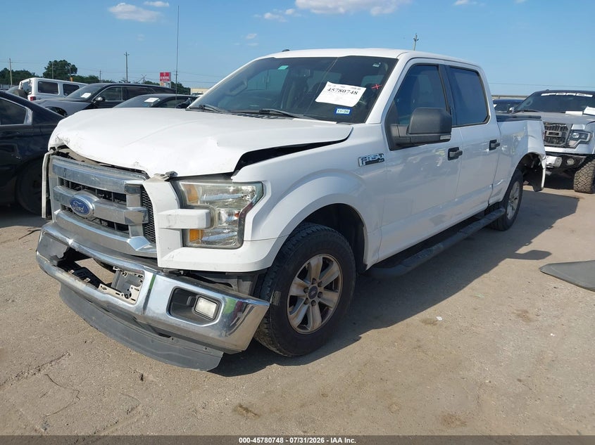 Vin: 1ftew1cf7fkf08585, lot: 46279528, ford f-150 xlt 20152