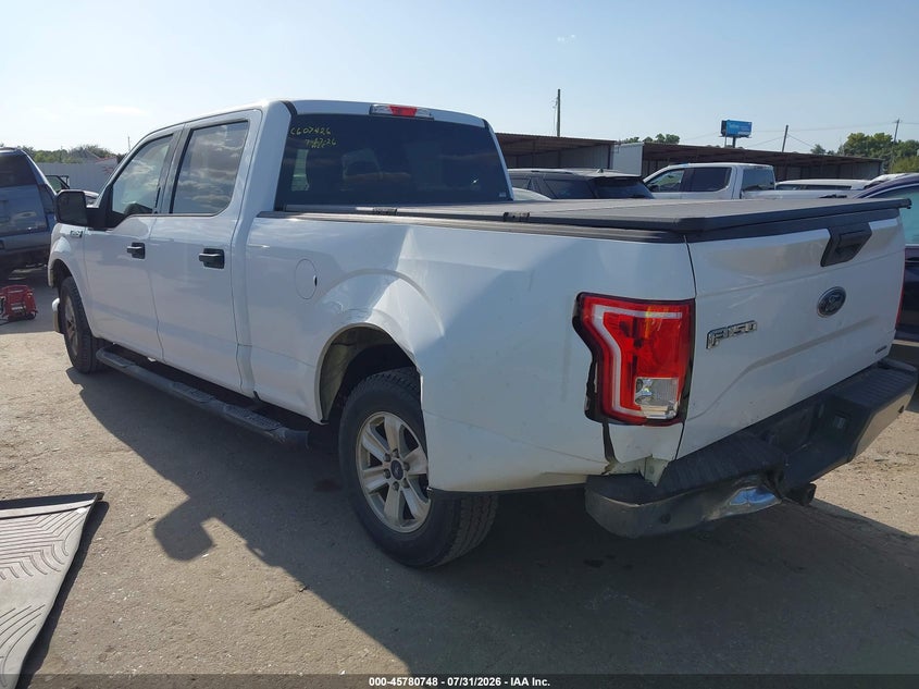 Vin: 1ftew1cf7fkf08585, lot: 46279528, ford f-150 xlt 20153