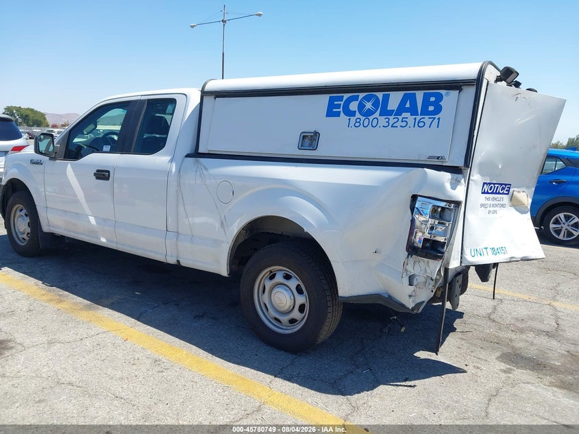 Vin: 1ftex1cb0jke82074, lot: 46279529, ford f-150 xl 20183