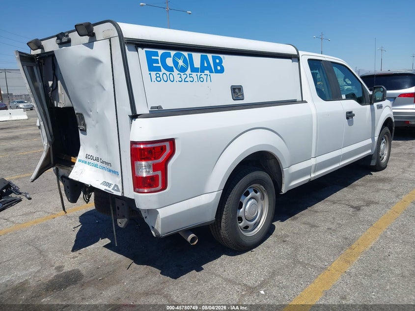 Vin: 1ftex1cb0jke82074, lot: 46279529, ford f-150 xl 20184