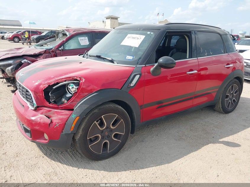 MINI COOPER S COUNTRYMAN 2012 VIN WMWZC3C55CWL87814