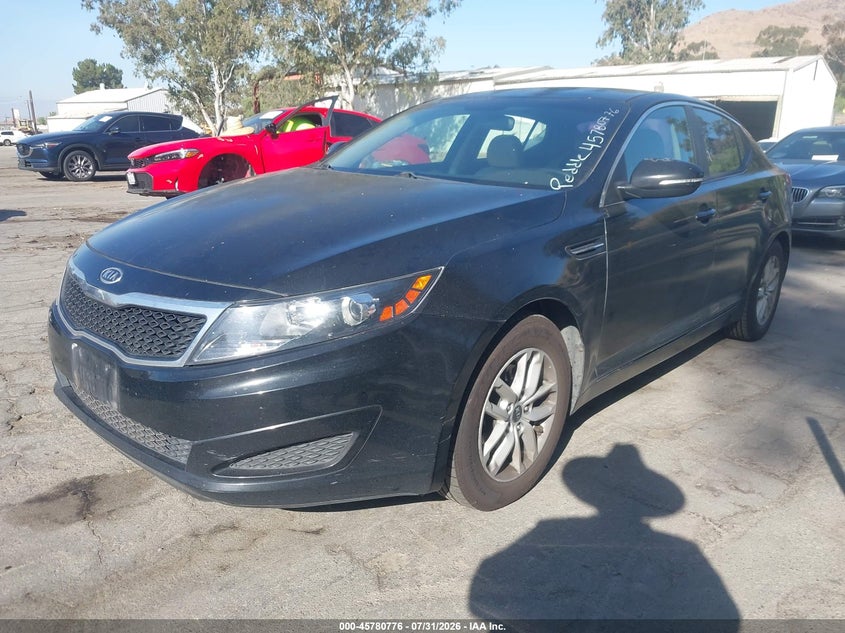 Vin: knagm4a74b5155126, lot: 46279558, kia optima lx 20112