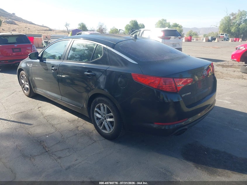 Vin: knagm4a74b5155126, lot: 46279558, kia optima lx 20113
