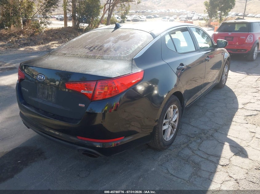 Vin: knagm4a74b5155126, lot: 46279558, kia optima lx 20114