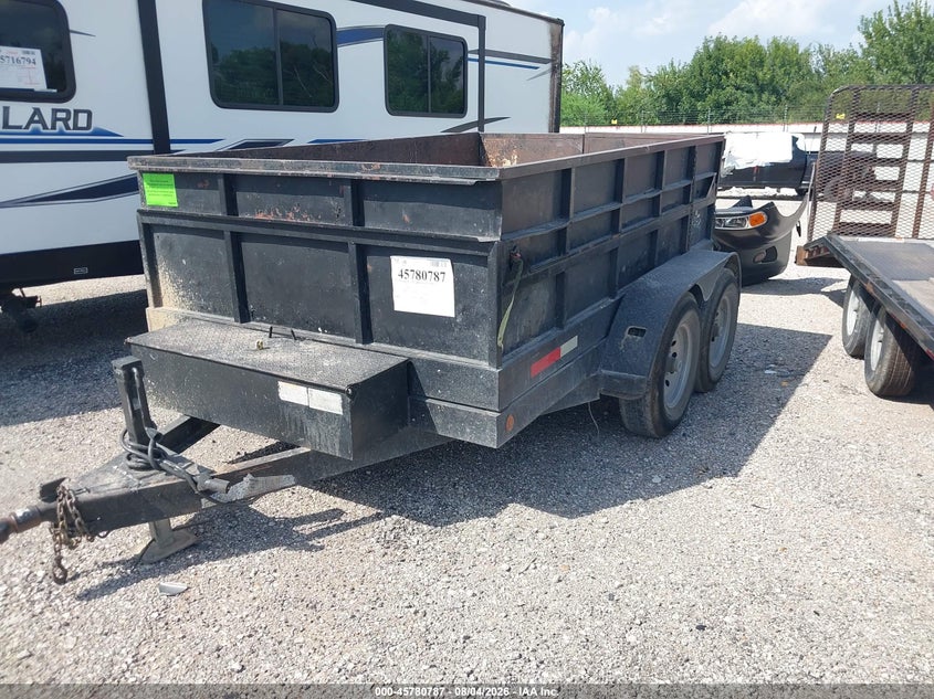 2002 ROADCLIPPER DUMP TRAILER DUAL AXLE auction photo 2