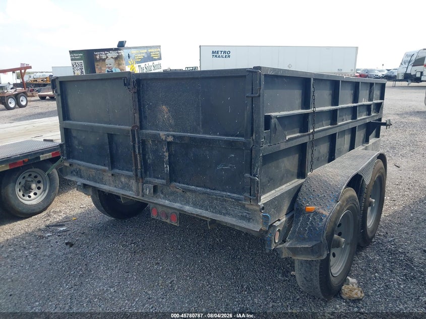 2002 ROADCLIPPER DUMP TRAILER DUAL AXLE auction photo 4