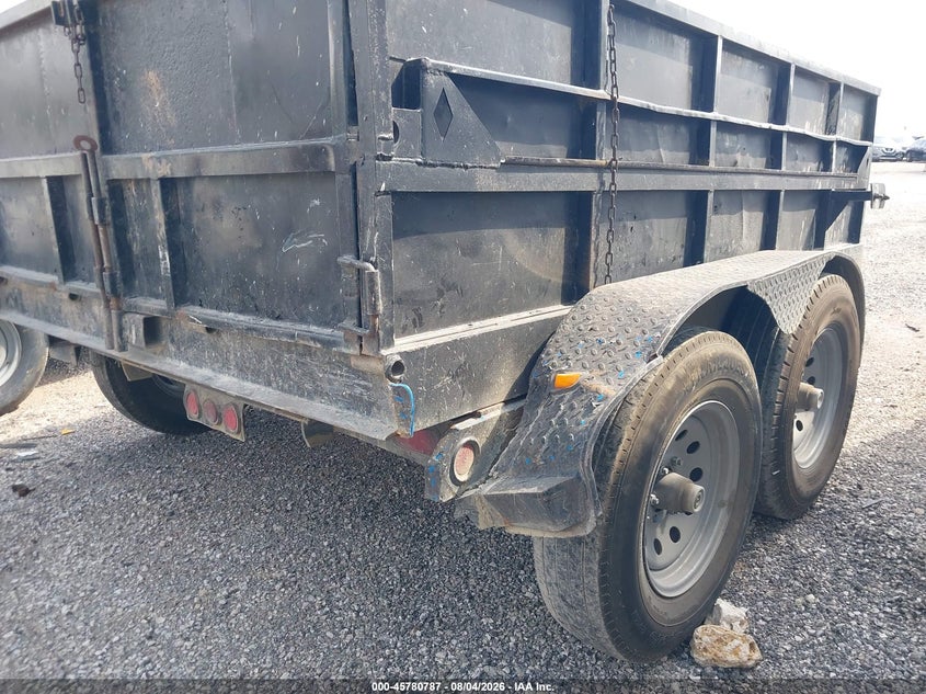 2002 ROADCLIPPER DUMP TRAILER DUAL AXLE auction photo 6