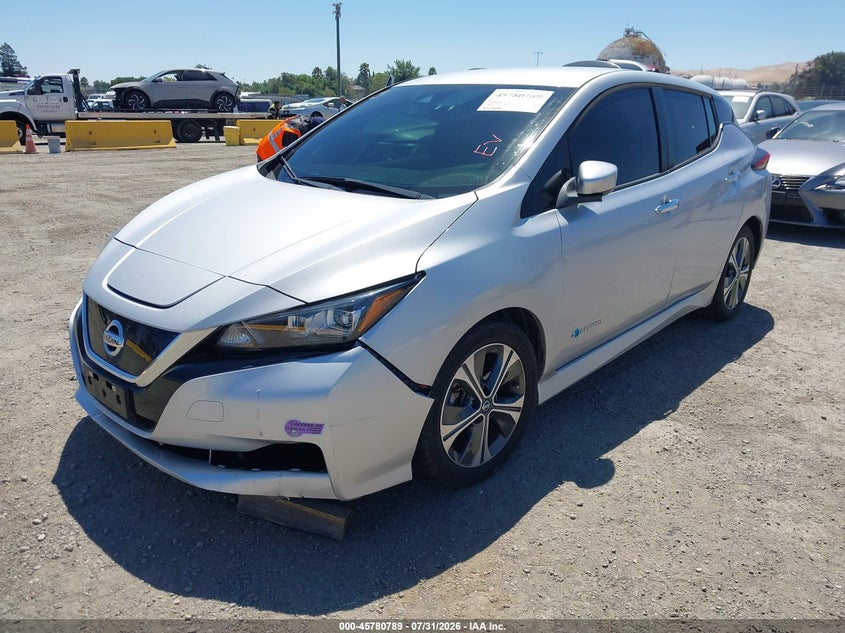 Vin: 1n4az1cp7kc300277, lot: 46279571, nissan leaf sv 20192