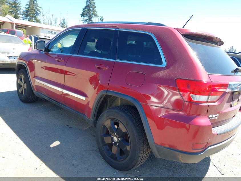 Vin: 1c4rjfagxcc233244, lot: 46279580, jeep grand cherokee laredo 20123