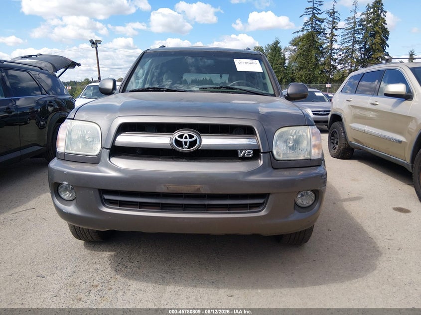 TOYOTA SEQUOIA 2006 VIN 5TDZT38A06S266783
