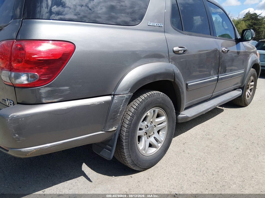 TOYOTA SEQUOIA 2006 VIN 5TDZT38A06S266783