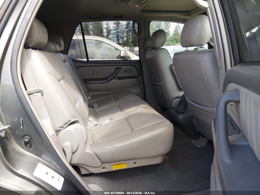 TOYOTA SEQUOIA 2006 VIN 5TDZT38A06S266783