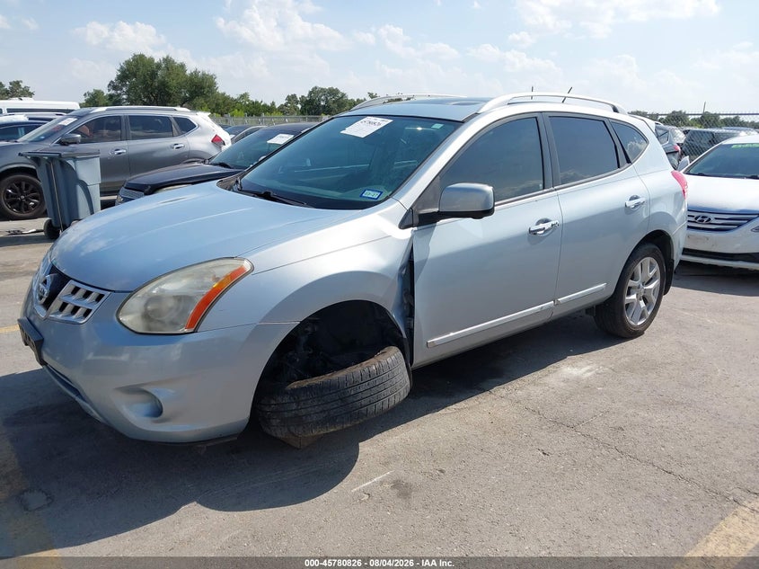 Vin: jn8as5mtxdw007528, lot: 46279608, nissan rogue sv w/sl pkg 20132