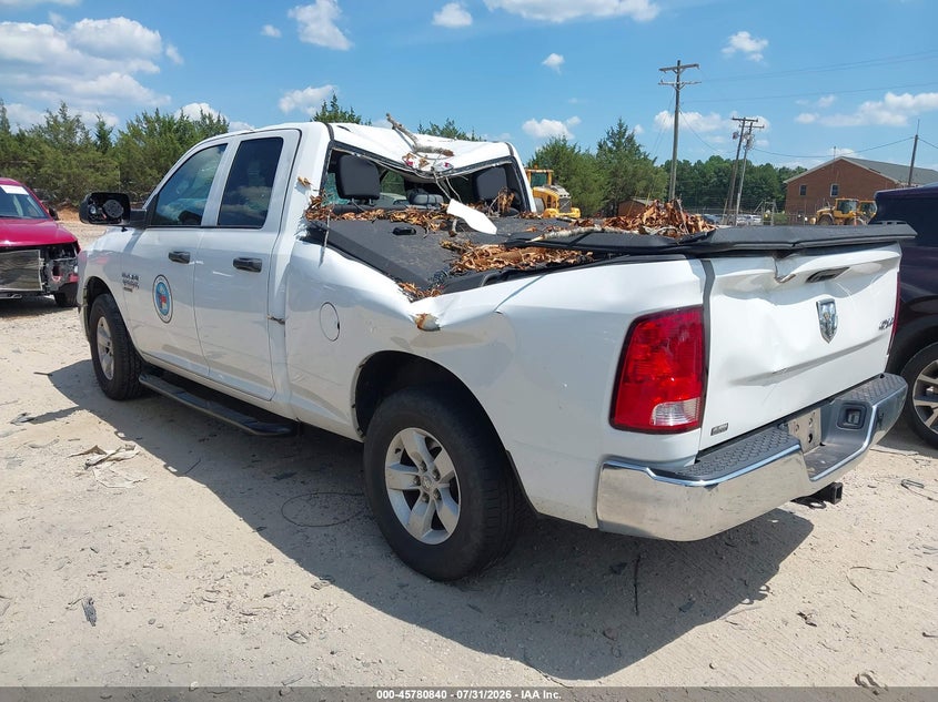 Vin: 1c6rr7fg6ps533065, lot: 46279622, ram 1500 classic tradesman  4x4 6'4 box 20233