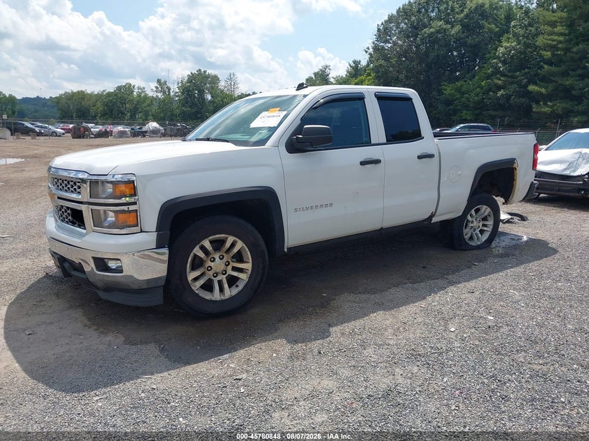 Vin: 1gcrcrec7ez123383, lot: 46279640, chevrolet silverado 1500 lt 20142