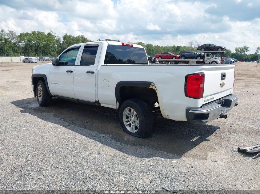 Vin: 1gcrcrec7ez123383, lot: 46279640, chevrolet silverado 1500 lt 20143