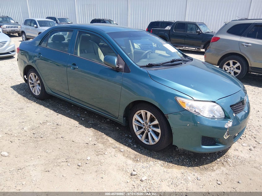 2009 TOYOTA COROLLA auction photo 1