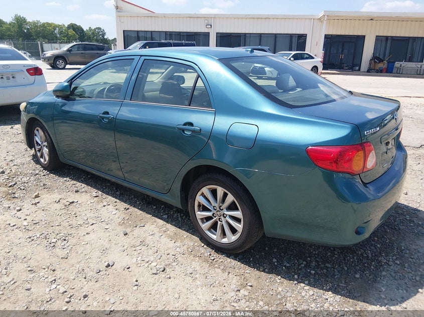 2009 TOYOTA COROLLA auction photo 3