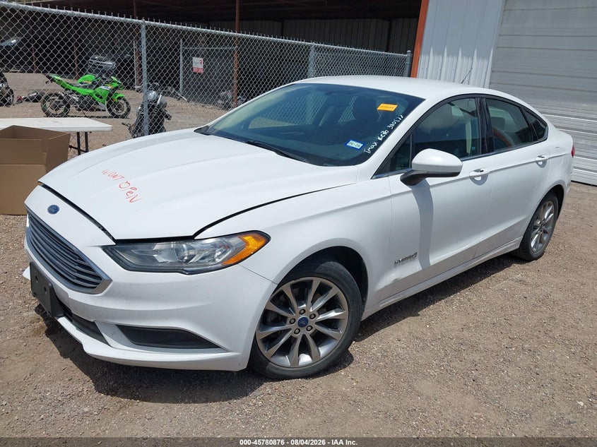 2017 FORD FUSION HYBRID auction photo 2