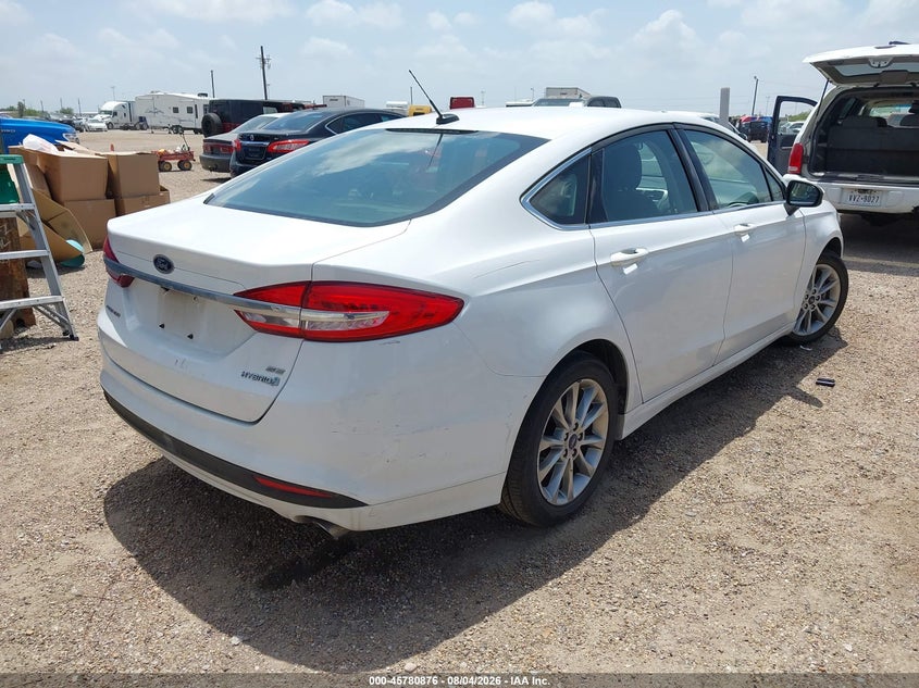 2017 FORD FUSION HYBRID auction photo 4