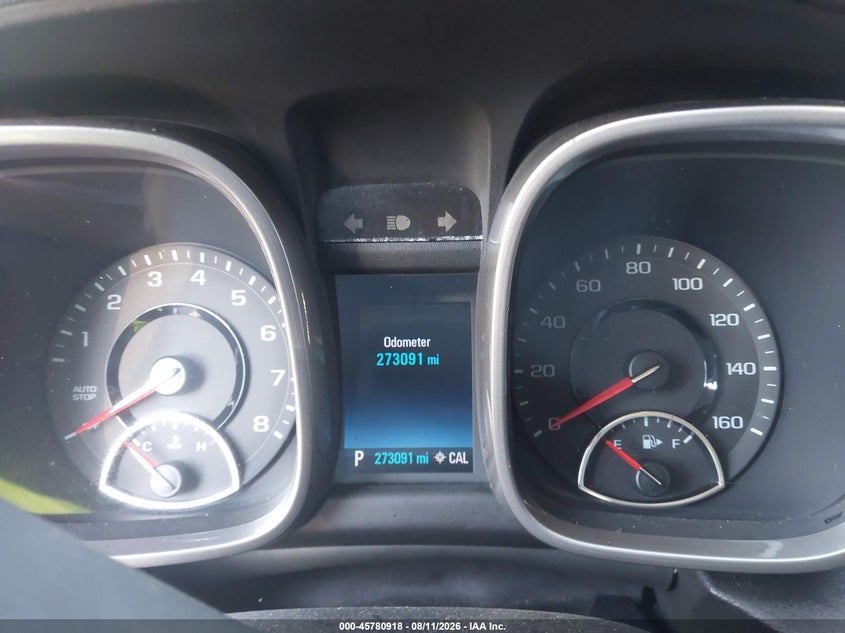 2014 CHEVROLET MALIBU SEDAN 2.5L I-4 DI, DOHC, VVT, 196HP