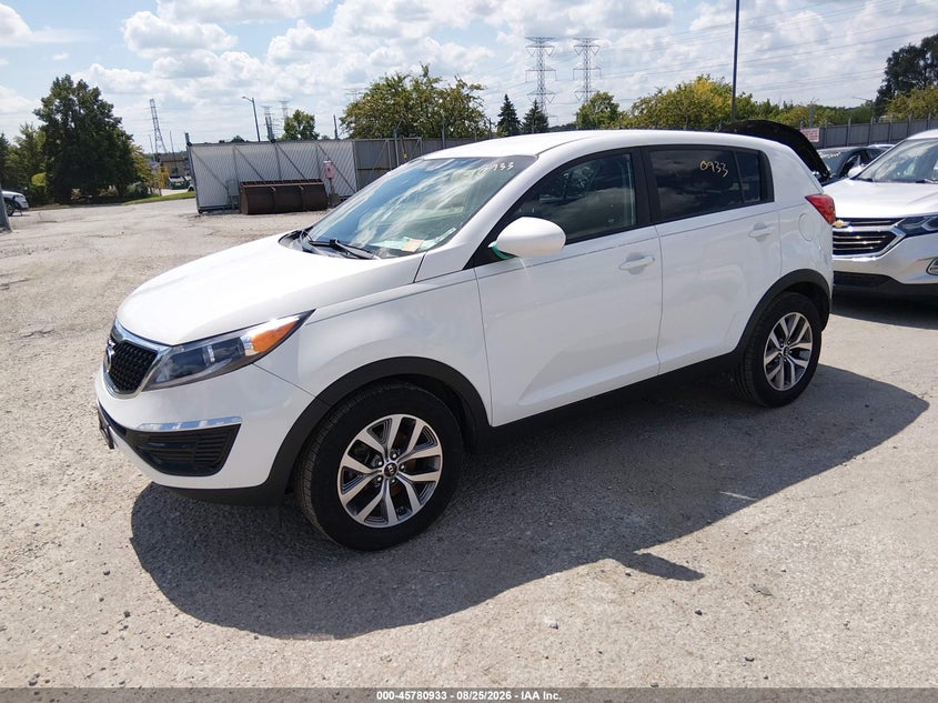 Vin: kndpb3ac3f7783172, lot: 46279757, kia sportage lx 20152