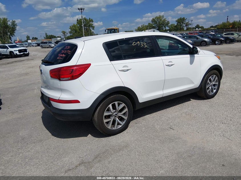2015 KIA SPORTAGE auction photo 4