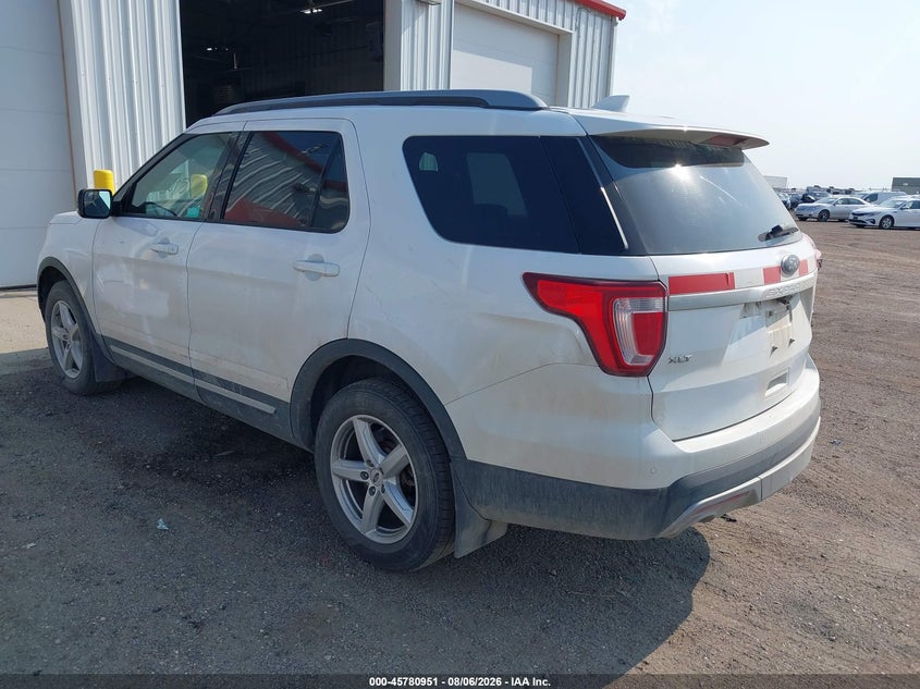 Vin: 1fm5k8d82hgd65762, lot: 46279774, ford explorer xlt 20173