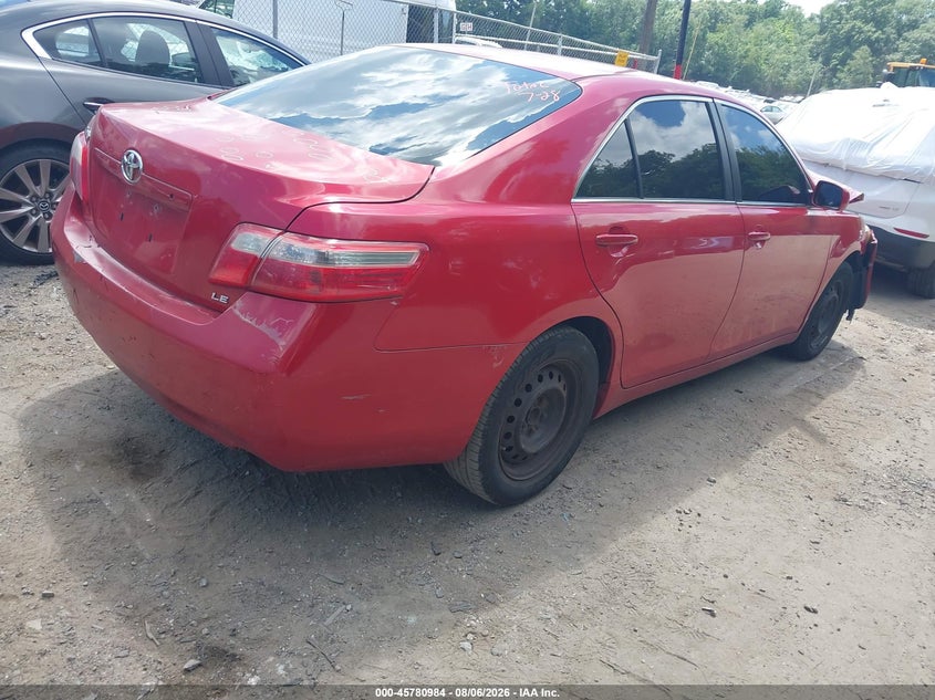 2008 TOYOTA CAMRY auction photo 4