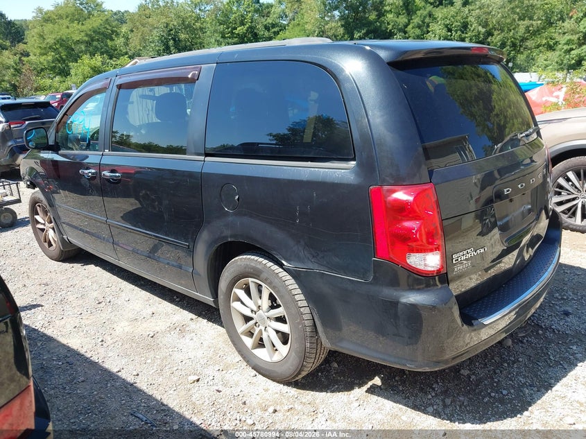 Vin: 2c4rdgcg9er120339, lot: 46279818, dodge grand caravan sxt 20143