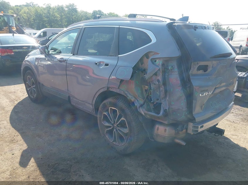 Vin: 5j6rw2h80la015893, lot: 46279828, honda cr-v awd ex-l 20203