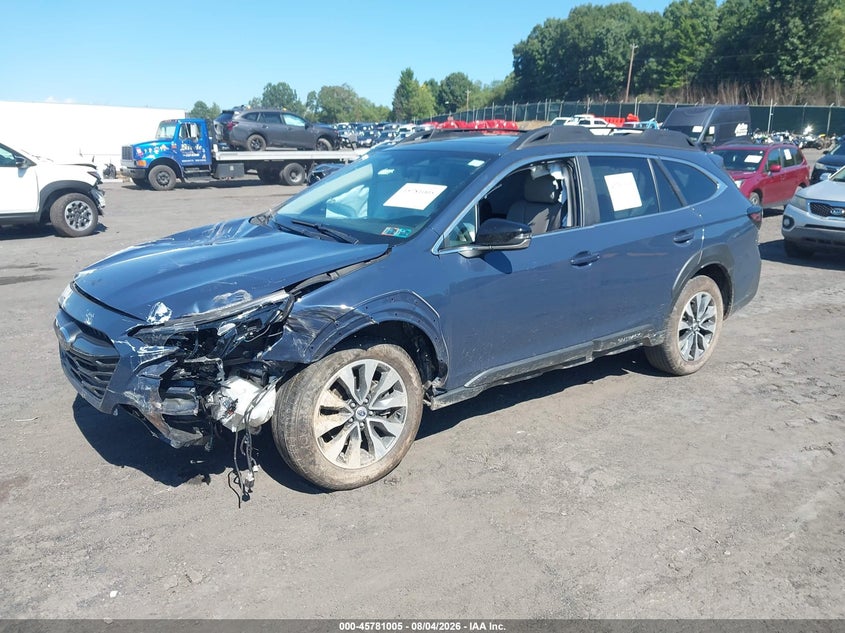 Vin: 4s4btanc7r3223006, lot: 46279829, subaru outback limited 20242